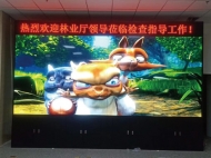 浙江紹興某政府機關(guān)液晶拼接屏