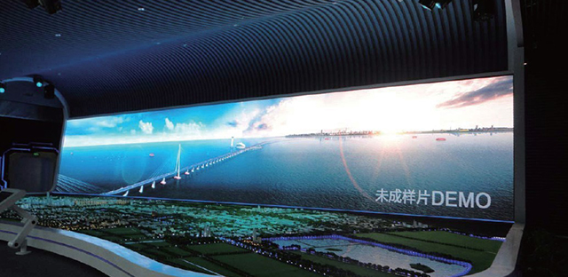 江蘇南通國際城市館展館P5室內(nèi)全彩LED顯示屏由上海智彩科技設(shè)計(jì)、安裝